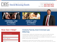 DAVID BENNING website screenshot