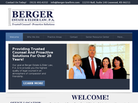 KEVIN BERGER website screenshot