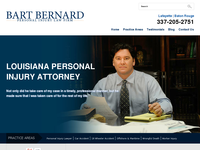 BART BERNARD website screenshot