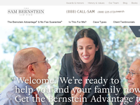 SAMUEL BERNSTEIN website screenshot