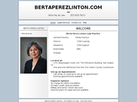BERTA PEREZ LINTON website screenshot
