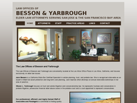 JANN BESSON website screenshot