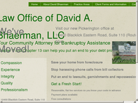 DAVID BHAERMAN website screenshot
