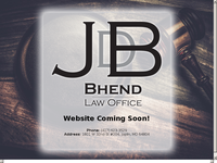 JONATHAN BHEND website screenshot