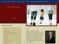 BILL BECK website screenshot