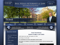 BILL WELLS website screenshot