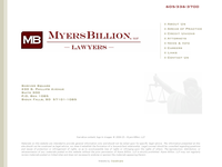 MICHAEL BILLION website screenshot