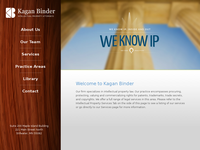 MARK BINDER website screenshot