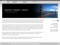 NELSON BARRY website screenshot