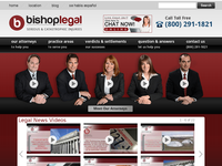 JENNIFER BISHOP website screenshot