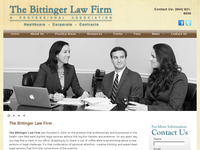 ANN BITTINGER website screenshot