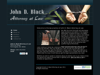 JOHN BLACK website screenshot