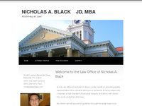 NICK BLACK website screenshot