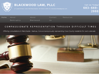 MALCOLM BLACKWOOD website screenshot