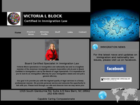 VICTORIA BLOCK website screenshot