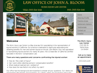 JOHN BLOOM website screenshot