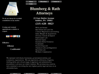 JOHN BLUMBERG website screenshot