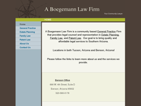 LES BOEGEMANN website screenshot