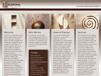 KIRK BOERSMA website screenshot