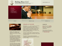 LEON BOLING website screenshot