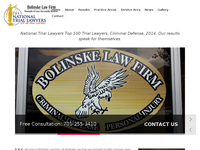 ROBERT BOLINSKE JR website screenshot