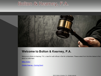 WILBUR BOLTON website screenshot