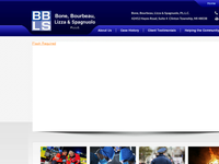 BRIAN BOURBEAU website screenshot
