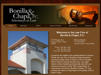 TONY BONILLA website screenshot