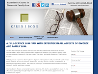 KAREN BONN website screenshot
