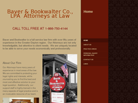 TOM BOOKWALTER website screenshot