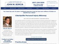 JOHN BORCIA website screenshot