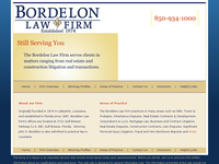 JOHN BORDELON website screenshot