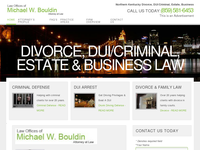 MICHAEL BOULDIN website screenshot