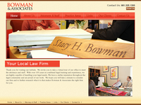 STACY BOWMAN website screenshot