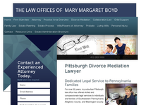 MARY BOYD website screenshot