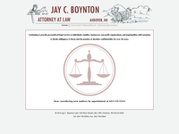 JAY BOYNTON website screenshot