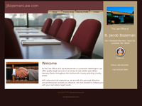 JACOB BOZEMAN website screenshot