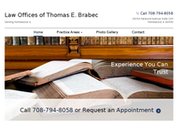 THOMAS BRABEC website screenshot