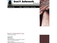 BRAD BUTTERWORTH website screenshot