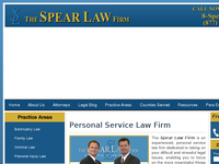BRADLEY SPEAR website screenshot