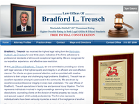 BRADFORD TREUSCH website screenshot