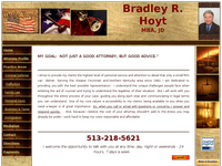 BRADLEY HOYT website screenshot