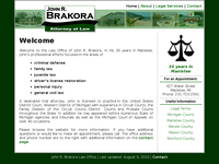 JOHN BRAKORA website screenshot
