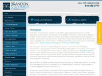 WILLIAM BRANDON website screenshot