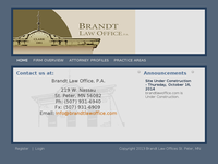 JAMES BRANDT website screenshot