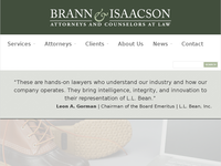 GEORGE ISAACSON website screenshot
