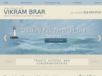 BRAR VIKRAM website screenshot