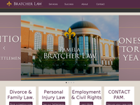 PAMELA BRATCHER website screenshot