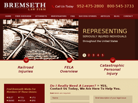 FRED BREMSETH website screenshot