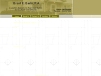 BRENT BARIS website screenshot